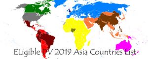 ELigible DV 2019 Asia Countries List